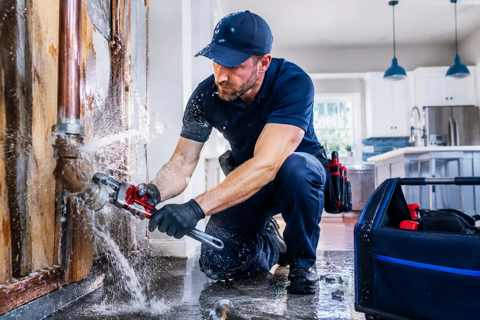 Local emergency pipe repair professionals in Midland, IN